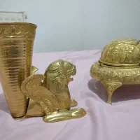 ریتون و خاویار خوری برنجی