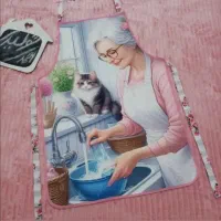 پیشبند|سفره، حوله، دستمال آشپزخانه|بندر گناوه, |دیوار