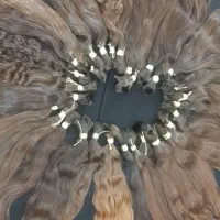 موی طبیعی و رنگ شده