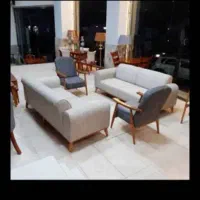مبل راحتی کد۹۸۱۲۳۴|مبلمان خانگی و میز عسلی|بروجن, |دیوار