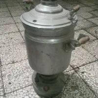 سماور با قدمت حداقل ۵۰ سال کاملا کلکسیونی|کلکسیون اشیاء عتیقه|رشت, سعدی (تختی)|دیوار