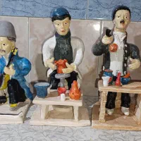 سفال مجسمه|مجسمه، تندیس، ماکت|لالجین, |دیوار