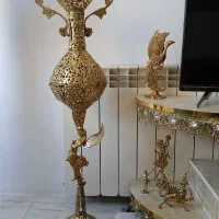 گلدان بلند ملکه برنز