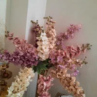 گلدان برنزی|گل مصنوعی|کیلان, |دیوار