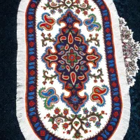 رومیزی بیضی پته