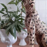 مجسمه پلنگ|مجسمه، تندیس، ماکت|خرمآباد, |دیوار