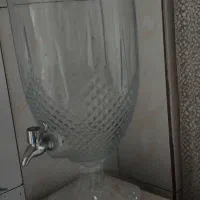 کلمن شیشه ای شیرینی خوری