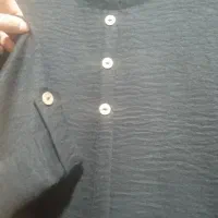 مانتو شلوار ابروبادی مشکی نو