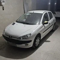 206 تیپ 2 تمیز مدل اسفند 97 کم کارکرد