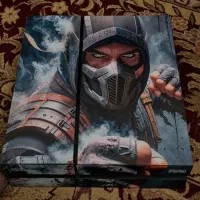 PS4 Fat ظرفیت ۵۰۰ گیگابایت کپی خور ا دو دسته
