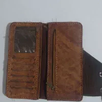 کیف پول  چرمی دست دوز