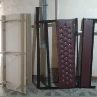 تخت خواب دونفره نو همراه باکفی