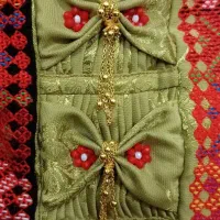 دوخت لباس بلوچی زنانه|لباس|گنبد کاووس, |دیوار