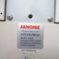 اتو پرس برقی ژانومه مدل 3000هزار / 1600W