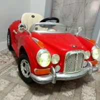 ماشین شارژی دوموتوره باطری نو سالم کنترل دار