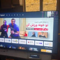 تلوزیون ۵۵اسنوا ۱ماه استفاده شده *شکسته*