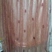 پرده  ساتن و حریر نو