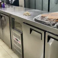 دو‌عدد میز یخچالی مناسب فست فود و قنادی