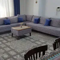 مبل اِل ۸ نفره سالم|مبلمان خانگی و میز عسلی|قائمشهر, |دیوار