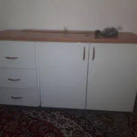 کابینت فلزی ورق قدیم با تخته ام دی اف