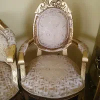 مبل سلطنتی 9نفره|مبلمان خانگی و میز عسلی|همدان, |دیوار