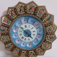 ساعت دیواری میناکاری