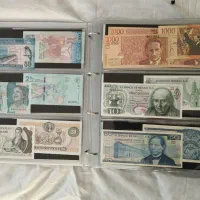 فروش ۲ تا آلبوم اسکناس خارجی تقریباً با ۱۰۰۰ آیتم|کلکسیون سکه، تمبر، اسکناس|بیرجند, |دیوار
