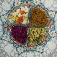 انواع ترشی جات و لیته تمیز خانگی