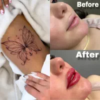 تتو بدن حرفه ای بانوان & شیدینگ لب ماندگار و خاص