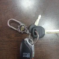 یک دست کلید ماشین پیدا شده