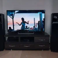 میز تلویزیون هایگلس لمینیت باز شوتمام شرکتی درحدنو