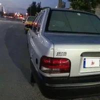 پراید نقره ای بی رنگ  شاسی پلمپ