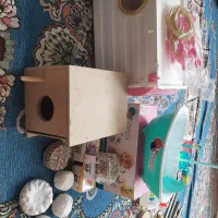 لوازم داخل قفس پرنده