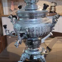 سماور گازی ۴ لیتری پاکان ۶ مرتبه استفاده شده