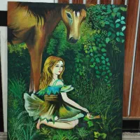 تابلو نقاشی با رنگ روغن