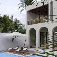 طراحی معماری داخلی، نما، پلان، محوطه، روف