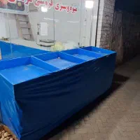 میز میوه و سبزی کاملا نو با روکش