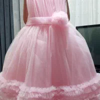 لباس عروس بچگانه صورتی