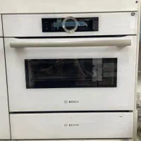 فر بخارپز کامپکت توکار بوش همراه با کشو گرم کن