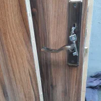 درب چوبی طرحدار با روکش ملامینه|مصالح و تجهیزات ساختمان|آمل, |دیوار