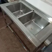 چرخ گوشت صنعتی الکتروکار، میز سینک و اجاق گاز بزرگ|کافی‌شاپ و رستوران|هشتگرد, شهرک صنعتی هشتگرد|دیوار