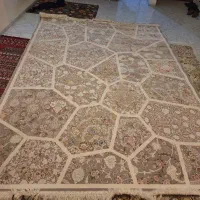 فرش ۹ متری گل برجسته افشان با پادری