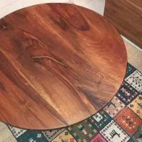 میز جلو مبلی، چوب گردو|مبلمان خانگی و میز عسلی|شیراز, قلات|دیوار