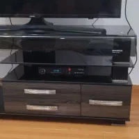 میز تلویزیون شیشه ای