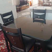 میز ناهار خوری ۴ نفره چوبی