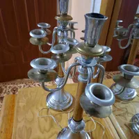 یک جفت شمعدان|چراغ خواب و آباژور|مشهد, نوید|دیوار