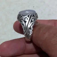 انگشتر نقره سنگین تبریز