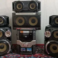 دستگاه سی دی و کاست پاناسونیک|سیستم صوتی خانگی|جوکار, |دیوار