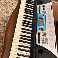کیبورد یاماها psr 170 به همراه پایه و پدال|پیانو، کیبورد، آکاردئون|ساری, |دیوار