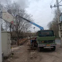 خدمات جرثقیل خاور ۳تن کفی و دکل بلند|خدمات حمل و نقل|تبریز, |دیوار